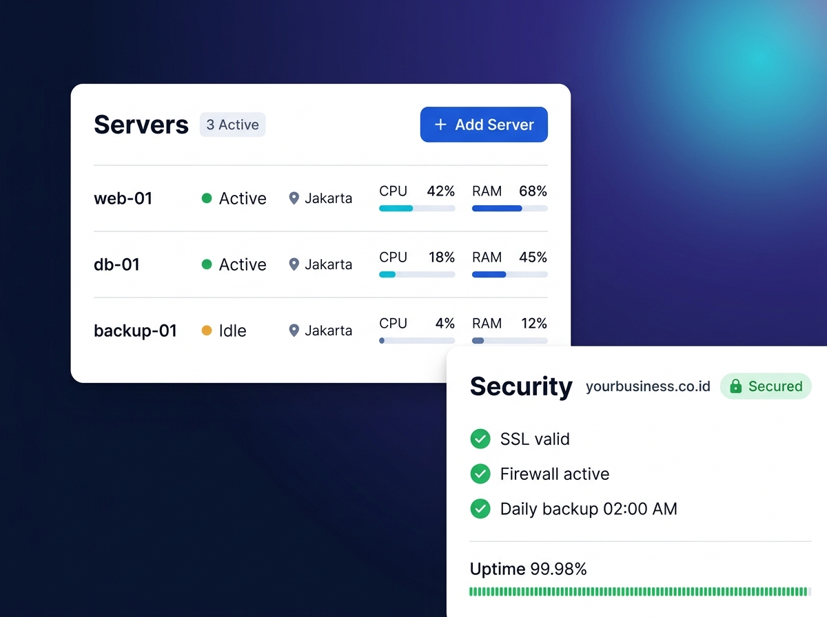 Server & Infrastructure interface example